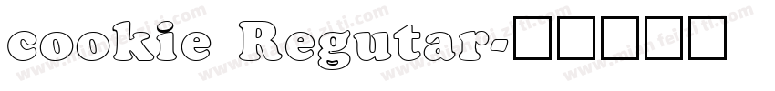 cookie Regutar字体转换